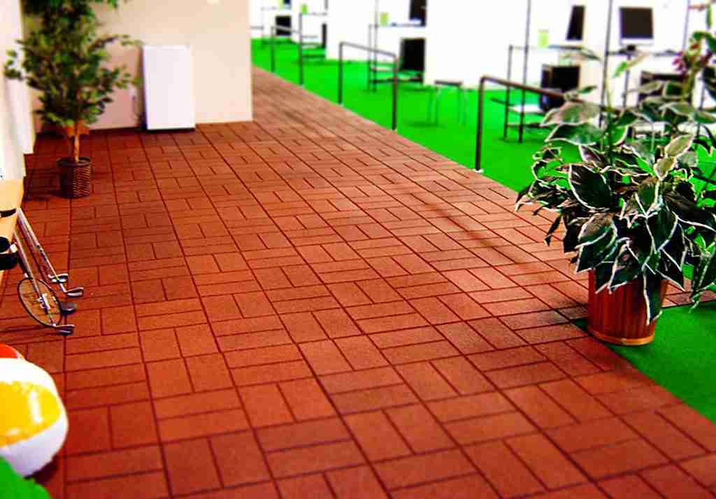 Piso Emborrachado para áreas externas: vantagens e como instalar